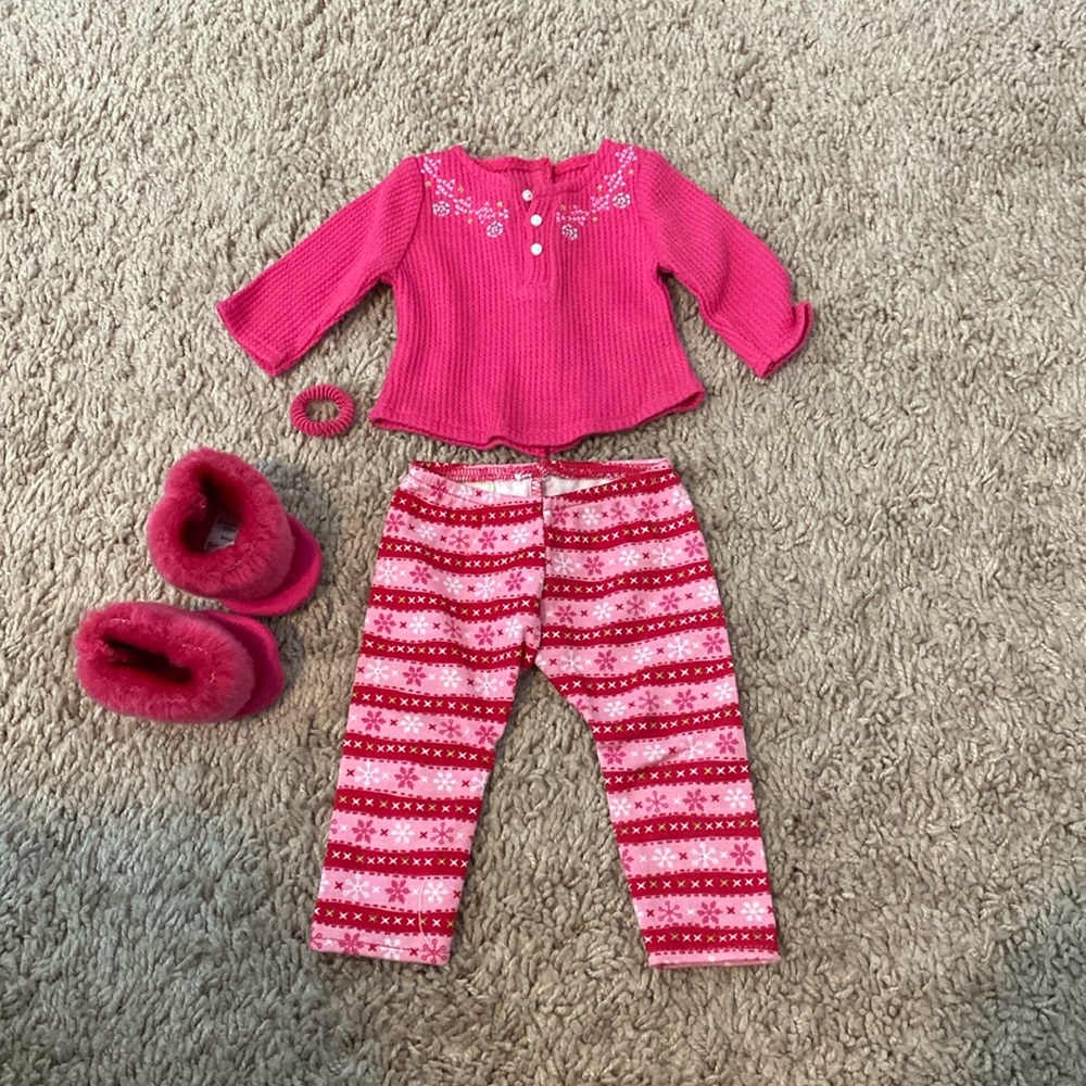 American Girl Fair Isle pjs